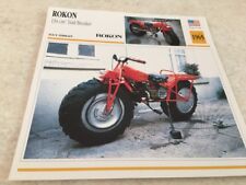 Carte moto Rokon 134 cm3 Trail Breaker collection Atlas motorbike USA