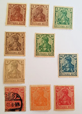 lot de 10 timbres postaux