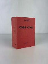 Ancien Livre, Code Civil