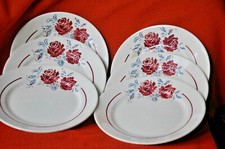 6  assiettes plates