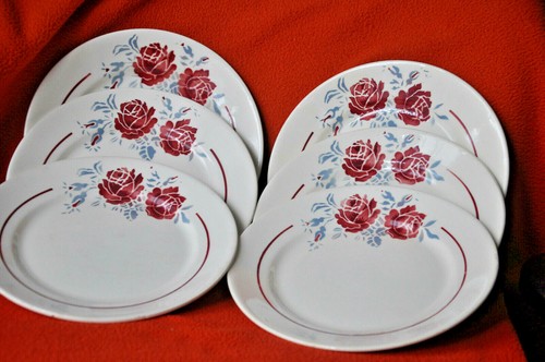 Assiettes plates - 6,