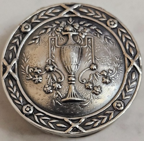 Boite pilules argent - boite,