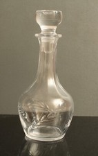 carafe à vin en cristal d'Arques modèle Epi Fleury
