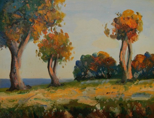 Tableau peinture huile sur - tableau,