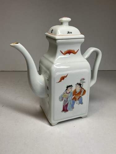 Ancienne théière porcelaine - ancienne,