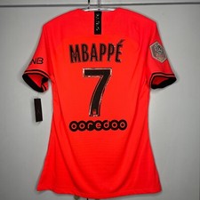 Maillot de Football PSG MBAPPE STOCK PRO 2019 2020 Neymar Jr  player issue doué