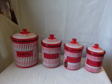 Série de 4 pots à épices