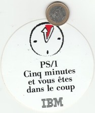 Autocollant.  IBM. PS/1