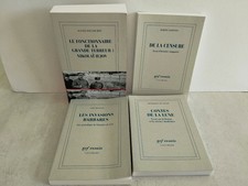 lot de 4 livres NRF ESSAIS / GALLIMARD