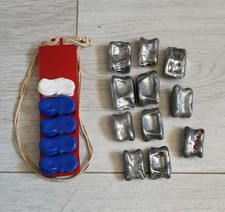 Lot jeu d'osselets ancien