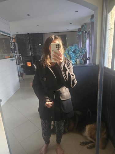 Manteau laine - manteau, en