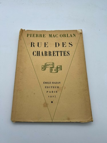 Pierre mac orlan rue - rue, des