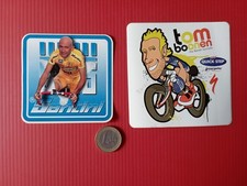 LOT DE 2 AUTOCOLLANTS/STICKERS