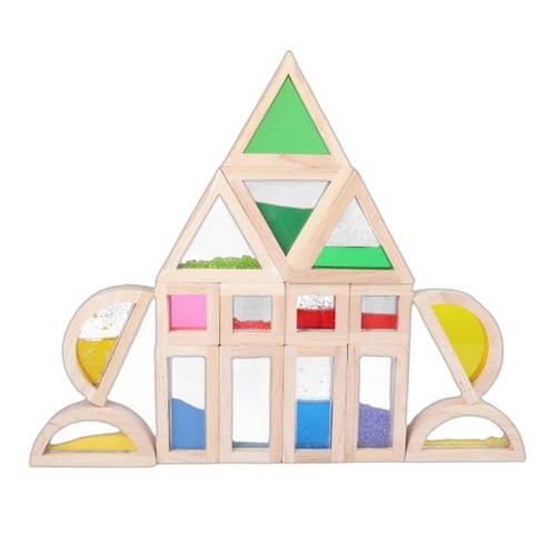 Blocs construction bois - blocs,