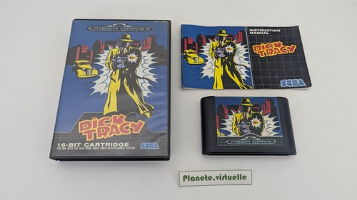Dick tracy sega megadrive - tracy,