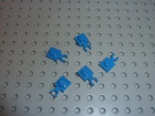 5 x LEGO VINTAGE  blue Plate 1