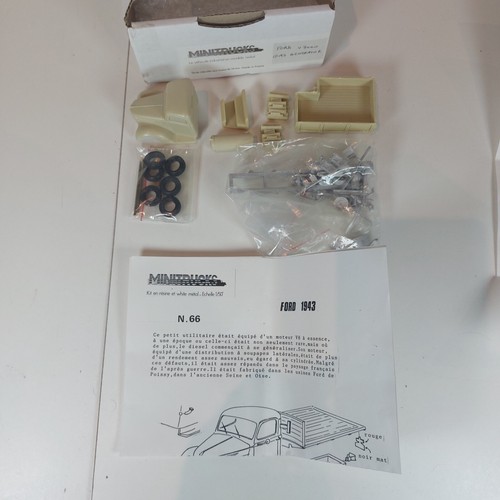 Minitrucks maquette kit - maquette,