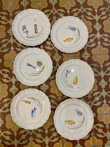 Assiettes faïence atelier - assiettes,