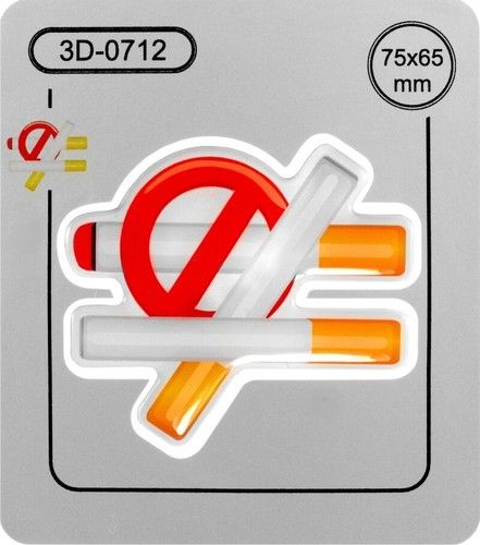 Smoking autocollant voiture - smoking,