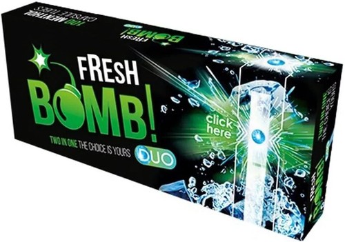 500 tubes menthol fresh bomb - 500,
