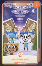 Marché de Noël  n°2 Carte