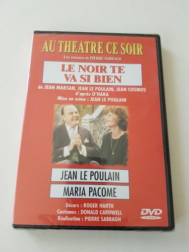 Dvd neuf noir si bien - neuf,