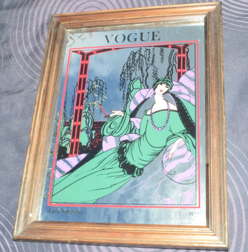 Miroir sérigraphié
