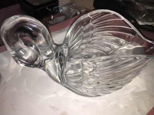 Vase verre cygne très - vase,