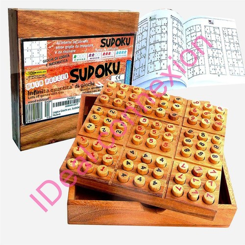 Casse tête bois - casse, sudoku