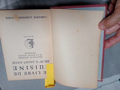 Livre cuisine mme e - de,