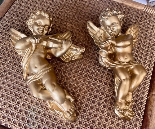 Paire anges puttis - d’anges,