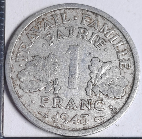 Franc bazor 1943 légère - franc,