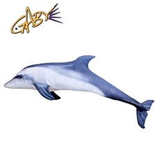 Oreiller, décoration et jouet Gaby Fish LE GRAND DAUPHIN 125 cm