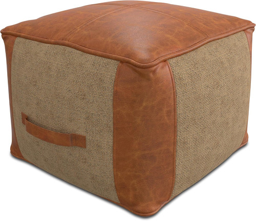 Atkinson boho square pouf - square,