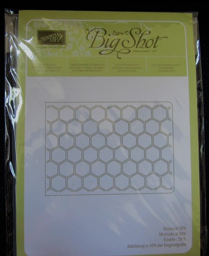 STAMPIN UP BIG SHOT Honeycomb