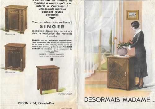 Ancien catalogue dépliant - ancien,