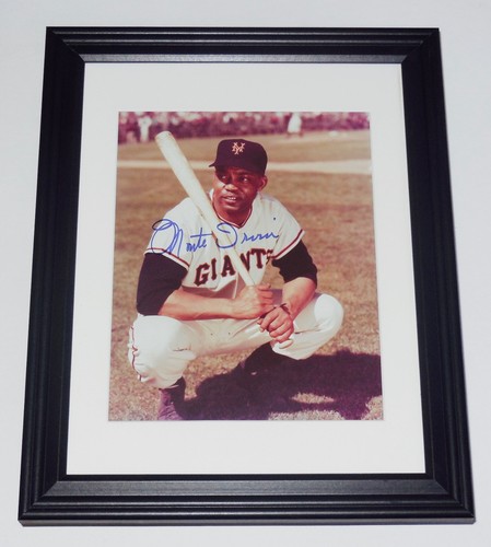 Monte irvin autographed 8x10 - monte,