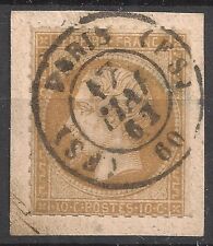 NAPOLÉON N°13B, RARE piquage percé en ligne, càd PARIS (FS), signé Scheller, SUP