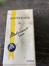 Ancien Flacon Bronzine De Molyneux Bronzage Paris Deco 