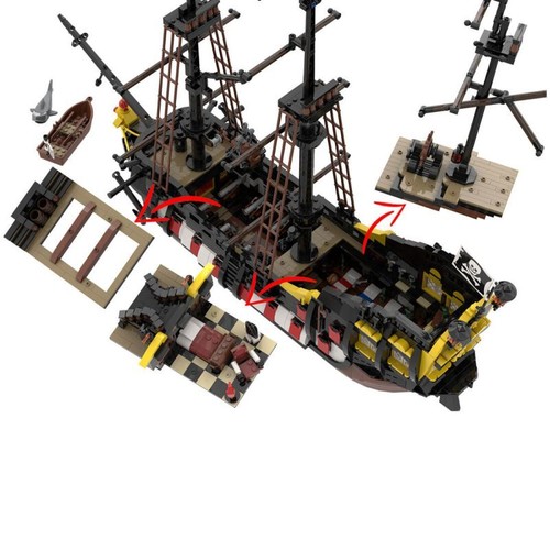 Medieval barracuda ship model - medieval,