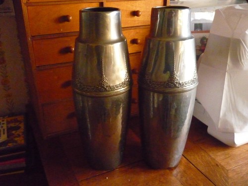 Paire vases art nouveau wmf - paire,