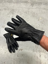 2000s Armani Hyrbid Black Wool Gloves (One Size)