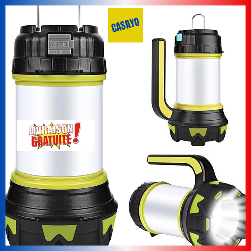 Lanterne camping rechargeable - lanterne,