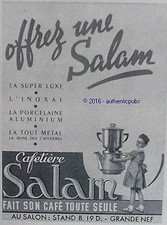 PUBLICITE SALAM CAFETIERE FAIT