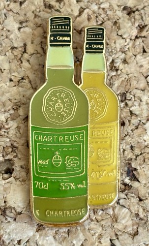 Pin bouteilles chartreuse - bouteilles,