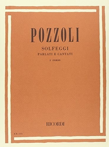 Pozzoli solfèges parlés - -,