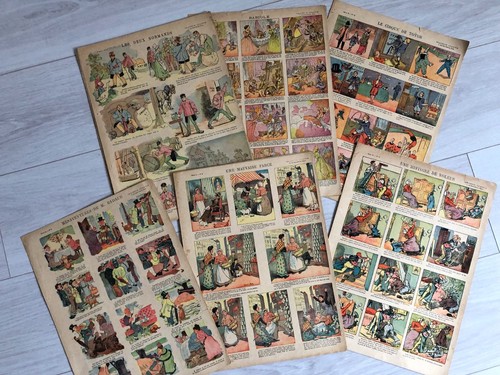 17x planches imagerie - imagerie, quantin
