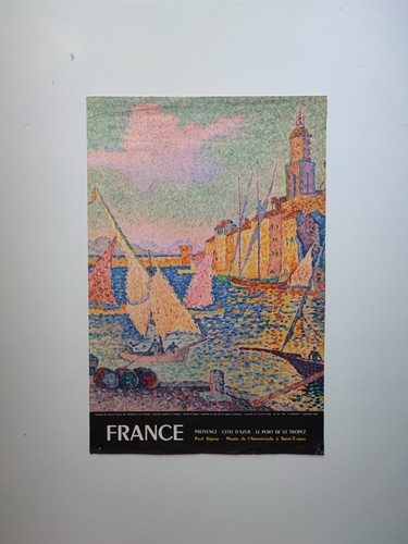 Paul signac affiche tourisme - paul,