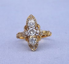 Bague Marquise Or 18 Carats