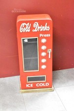 Meuble Rouge Pour Boissons Froides En Bois 66x18x31 Cm